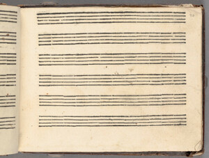 Printed staves in MS S 110