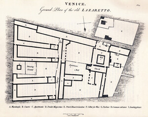 Plan, Lazzaretto Vecchio, Venice