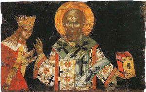 St. Niphon and Neagoe Basarab, Reliquary of St. Niphon, Dionysiou monastery