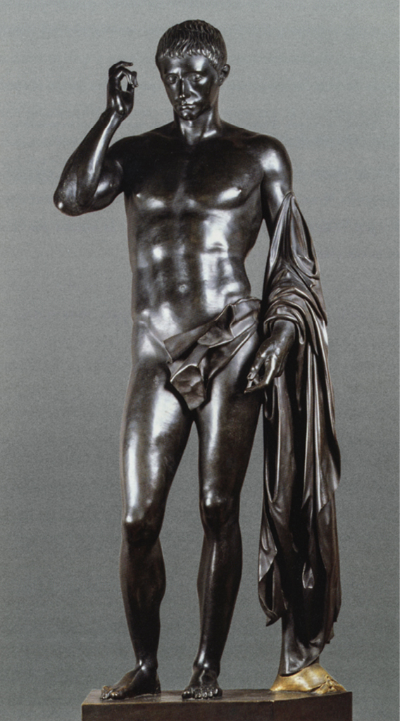 Cesare Sebastiani and Giovanni Pietro del Duca, Germanicus, 1651, gilt-bronze, 190 Ã 74 Ã 41 cm, Patrimonio Nacional, Madrid, 10010390