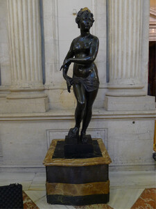 Jacques Jonghelinck, Venus, ca. 1570, gilt-bronze, 117.5 Ã 40 Ã 52 cm, Patrimonio Nacional, Madrid, 10003153