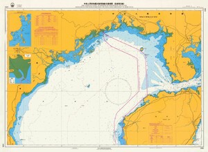 The Chart of a Part of Baseline of the Territorial Sea of the Mainland of the People's Republic of China (Northern Part of the Beibu Gulf)
