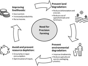Standard reasons justifying the need for the adoption of precision agriculture. Source: Own elaboration based on Ahmad and Dar (2020).