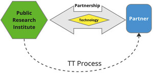 Proposed conceptual model of the TT process involving digital assets